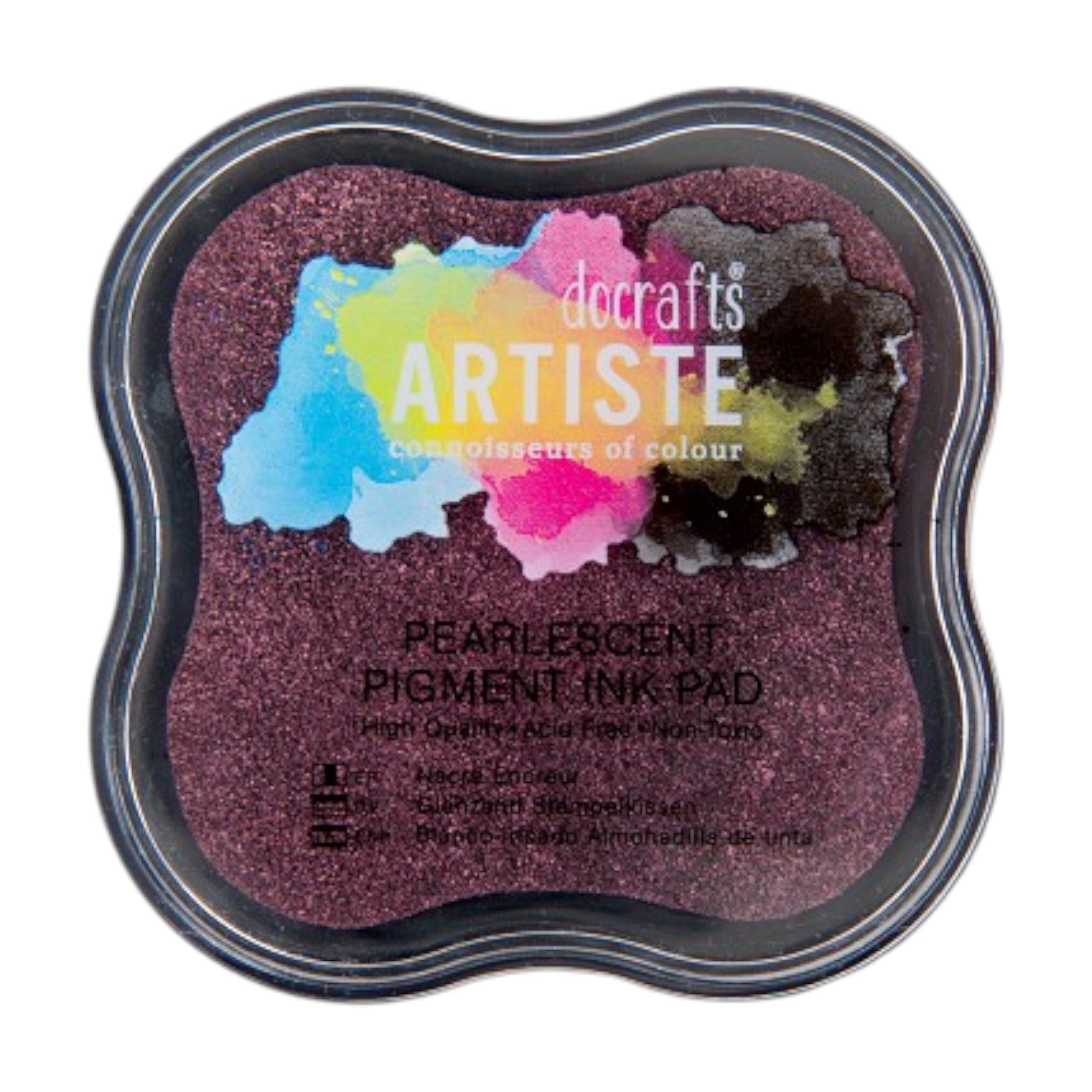 Pearlescent Ink Pad - Dusky Rose